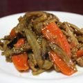 gonnanmama's cooksnap of when they made メインになるきんぴら～カレー味～.