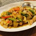 わか★'s cooksnap of when they made 冬瓜を鶏もも肉とトロトロ炒め煮.