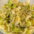 拓斗ここな's cooksnap of when they made 【レンジで簡単】キャベツとじゃこの和え物.