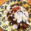 salymama's cooksnap of when they made イワシ缶の梅肉丼.