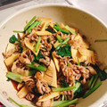 ちょ〜☆'s cooksnap of when they made 筍と小松菜のオイスター炒め ＋焼きそば.