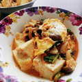 かわゆう1211's cooksnap of when they made ほうれん草と豆腐のキムチ卵とじ.