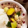 あたむ❤189's cooksnap of when they made ☆豚肉とさつまいもの中華炒め☆.