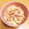 ★ぴよぴよ501★'s cooksnap of when they made お弁当♡キャベツとカニカマの胡麻ドレ.