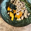 カズ形33's cooksnap of when they made 王道煮物♡かぼちゃのそぼろ煮.