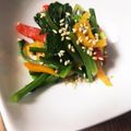 ててくっく's cooksnap of when they made パプリカとほうれん草のサラダ.