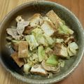 ゆうごママ☆'s cooksnap of when they made 厚揚げときゃべつの甘ピリ辛味噌炒め.