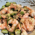 いさみょば's cooksnap of when they made 簡単すぎる✩海老と枝豆の塩昆布和え.