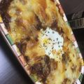 Nの人's cooksnap of when they made 卵とチーズとろけるデミキーマカレードリア.