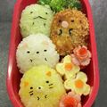 yukiはぴ's cooksnap of when they made キャラ弁お弁当に☆飾り切ウインナーのバラ.