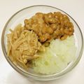 azbjbn's cooksnap of when they made 簡単美味！！なめ茸おろし納豆★.