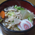 や～たん食堂's cooksnap of when they made 舞茸おでん残り汁万歳♡超旨い煮込みうどん.