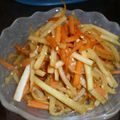 ちばと's cooksnap of when they made ステラレナイ料理★大根の皮のキンピラ.