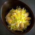 ひさかた's cooksnap of when they made パスカルのポロ葱だけのパスタ.