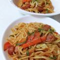 yukky☆mama's cooksnap of when they made 子ども大好きナポリタン.