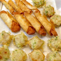 ばたみそーぱん☆'s cooksnap of when they made 冷凍シュウマイの磯辺揚げお弁当用.