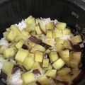 puku421's cooksnap of when they made 簡単サツマイモご飯さつまいも炊き込みご飯.