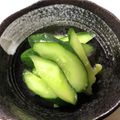クックmichi☆♪'s cooksnap of when they made 簡単♪さっぱりピリ辛きゅうりの辛子漬け.