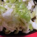 no1642's cooksnap of when they made 止まらない！塩昆布のやみつきキャベツ★.