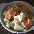 Yokchina's cooksnap of when they made さつまいもとりんごのサラダ.