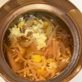 ☆ドキンちゃん☆”'s cooksnap of when they made えのきとコーンの醤油出汁かき玉汁.