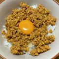 わっきー0424's cooksnap of when they made ピリ辛そぼろ丼.