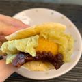 myanwoo's cooksnap of when they made かぼちゃの米粉団子.