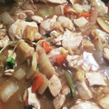 かすぴょ's cooksnap of when they made 八宝菜風✾鶏むね肉とイカと白菜の中華煮❁.