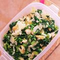 himhima72's cooksnap of when they made 揚げと大根の葉っぱでご飯のおとも♪.