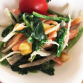 ててくっく's cooksnap of when they made ✨簡単ほうれん草とごぼうのサラダ✨.