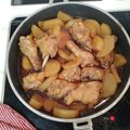 涼かあか's cooksnap of when they made 鶏大根　味しみ美味　フライパンで7分.