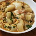低カロ探検隊's cooksnap of when they made とろ～り♡優しい♡カニ玉かぶらの煮物.