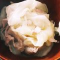 まーく71's cooksnap of when they made 我が家の即席鍋『キャベツのコンソメ鍋』.