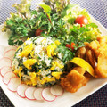 辰夫女子's cooksnap of when they made シンプルが美味しい！ほうれん草と卵の炒飯.