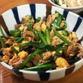低カロ探検隊's cooksnap of when they made 豚肉とニラの卵炒め.