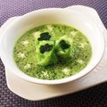 辰夫女子's cooksnap of when they made ブレンダーで！簡単☆ほうれんそうスープ.