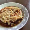 ささんちょ's cooksnap of when they made 簡単！ほうれん草入り餡掛け豆腐ハンバーグ.