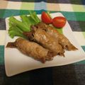 龍青空ママ's cooksnap of when they made 豚肉舞茸巻オイスターソース風味❀.