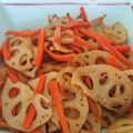 pukukoko's cooksnap of when they made 作り置き☆レンコンとニンジンのきんぴら.