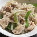 ＣＴＵ's cooksnap of when they made にんにく味でご飯が進む！豚ニラもやし.