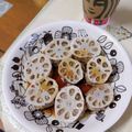 月✳Iris's cooksnap of when they made ボリューム満点♪蓮根のはさみ焼き.