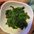 acomomo's cooksnap of when they made 節約上手!かぶの葉のごま和え.