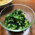 クック7Q7B4H☆'s cooksnap of when they made 大根(かぶ)の葉のよごし.