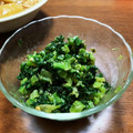 クック7Q7B4H☆'s cooksnap of when they made 大根(かぶ)の葉のよごし.