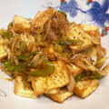 かつぞう☆'s cooksnap of when they made 厚揚げと長ねぎの黄金炒め.