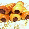 ahrmama's cooksnap of when they made チョココロネ（HB使用）.