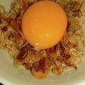 mikiha5's cooksnap of when they made 卵かけご飯おかか白長ねぎ究極絶品アレンジ.