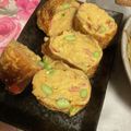マールマル's cooksnap of when they made 卵焼き ★ かにかまぼこ＆枝豆.