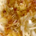 MULA's cooksnap of when they made 簡単副菜！キャベツのおかか天かすがけ.