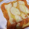 しっぽ☆'s cooksnap of when they made 柿チーズトースト.